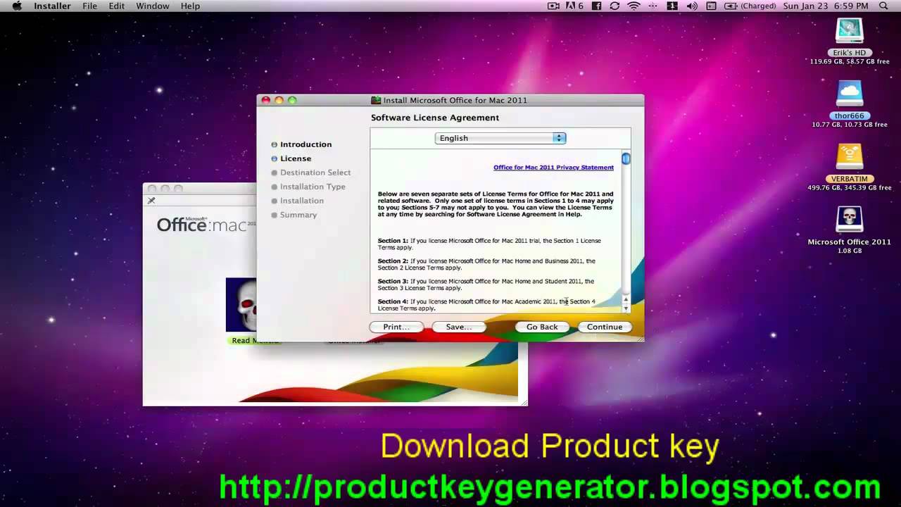 microsoft for mac download 2011